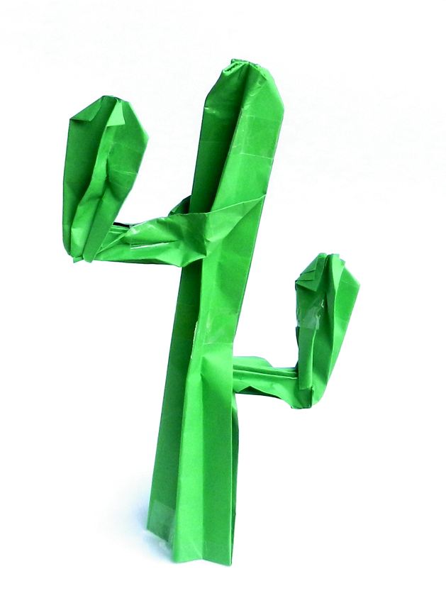 Origami Mexican Cactus