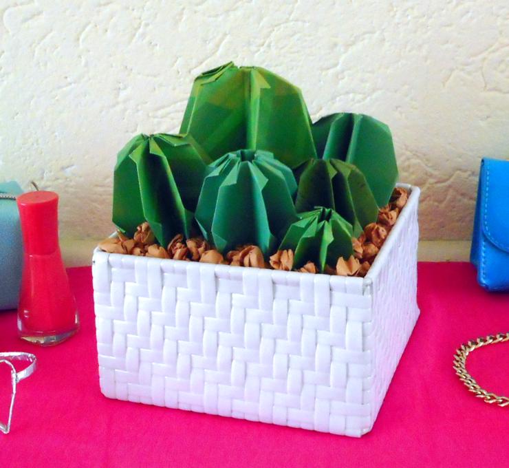 Origami Cactus