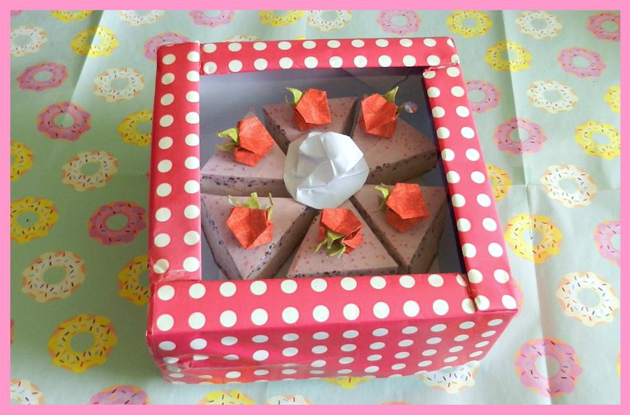 Origami Cake Box