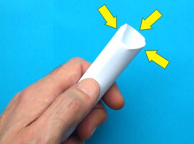 een origami kaars knutselen een origami kaars knutselen