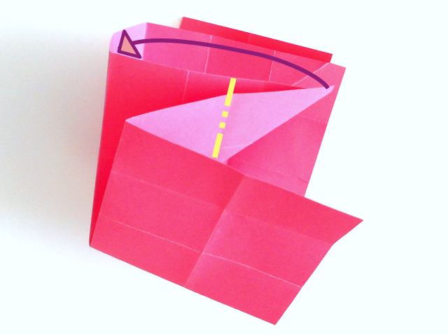 Make a paper candy dispenser