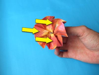 een origami kaartje maken