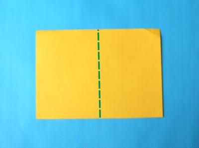 een origami kaartje maken