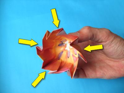 een origami kaartje maken