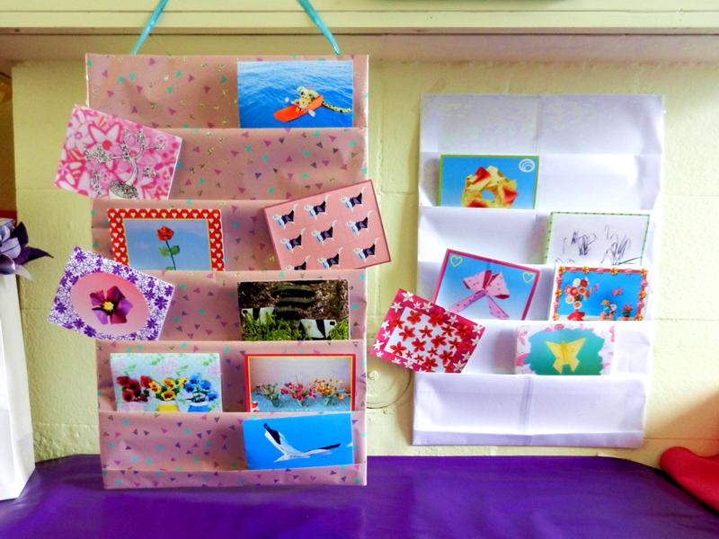 paper card rack