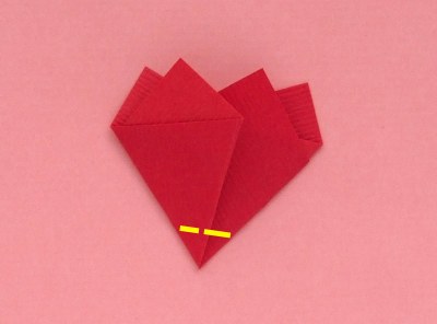 folding a flat origami tulip