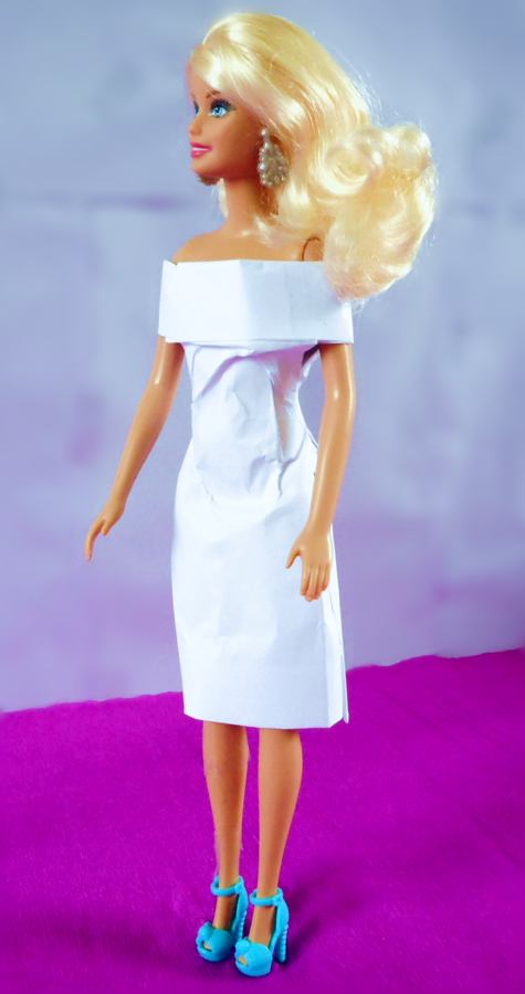 Origami Carmen Dress Origami Carmen Dress