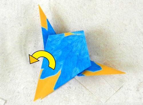 Origami Cartoon Bird instructions