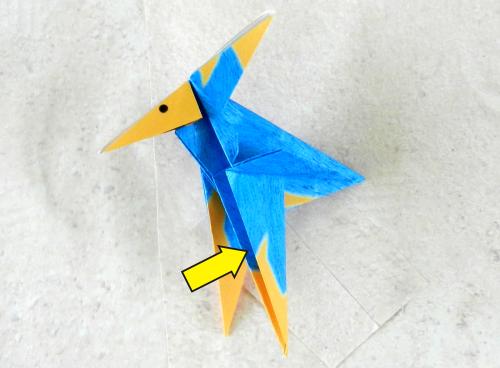 Origami Cartoon Bird instructions