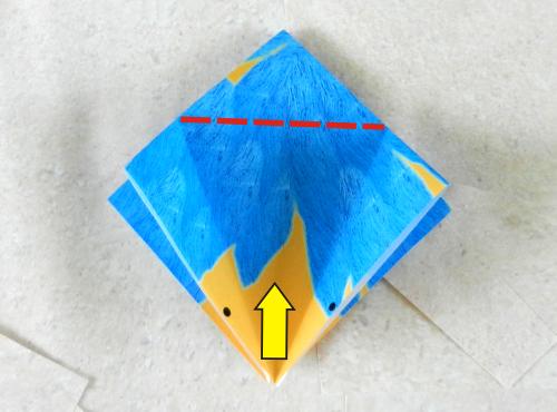 een cartoon vogel knutselen van papier een cartoon vogel knutselen van papier