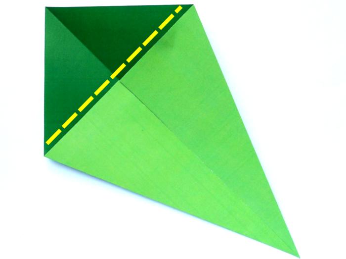 Origami Rups vouwen Origami Rups vouwen