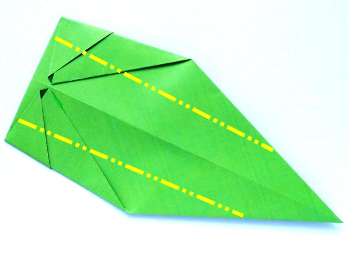 Origami Rups vouwen