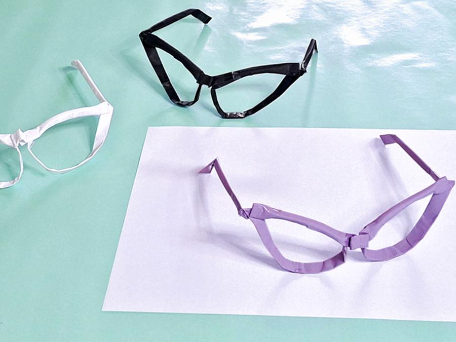 Origami Cat Eye Brillen