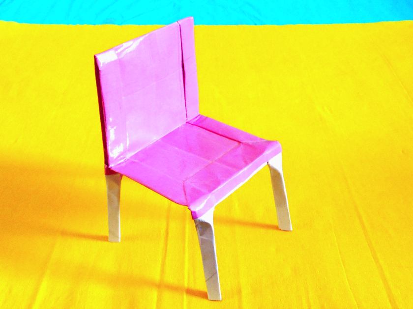 Origami chair