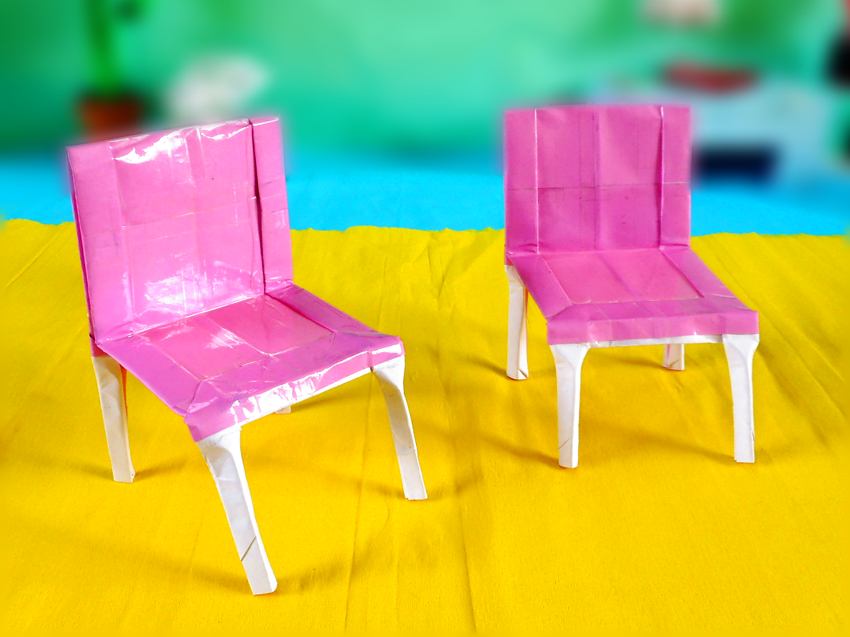 Origami stoelen
