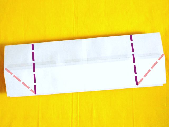 Origami stoel maken Origami stoel maken