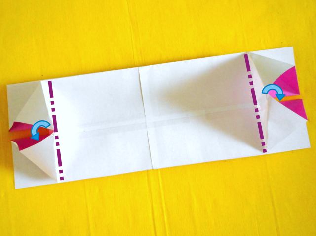 Origami stoel maken Origami stoel maken