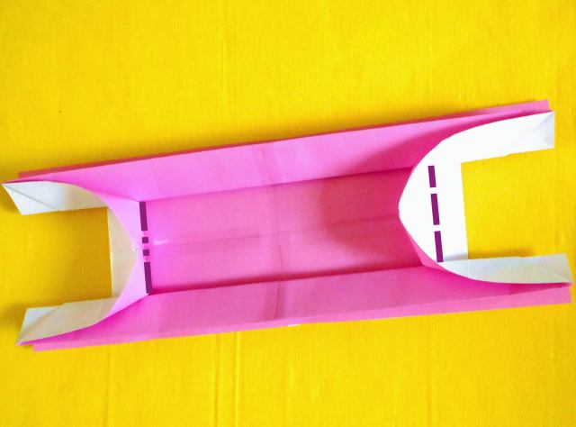 Origami stoel maken Origami stoel maken