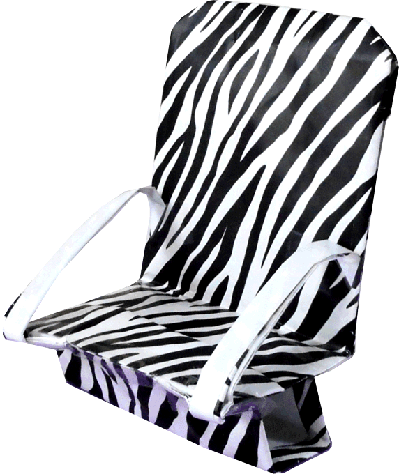 Stoel met Zebra Print