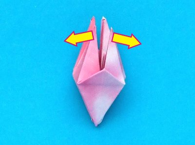 Origami Kersenbloesem maken