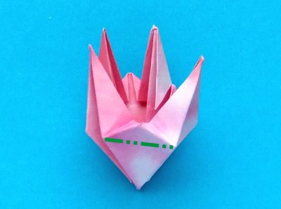 Origami Kersenbloesem maken