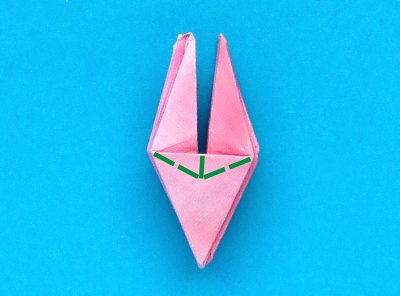 Origami Kersenbloesem maken