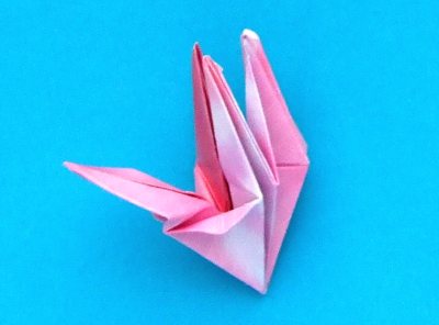 Origami Kersenbloesem maken