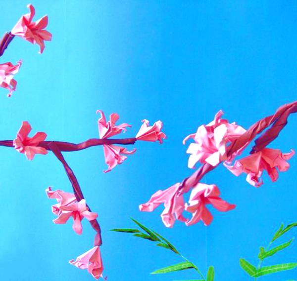 Origami Cherry Blossom Origami Cherry Blossom