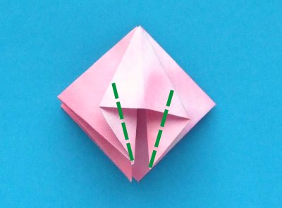 Make Origami Cherry Blossoms