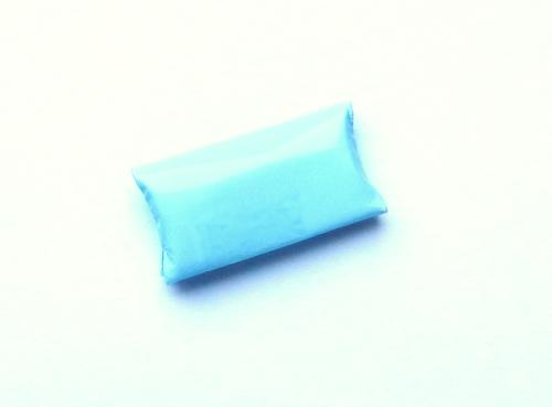 Origami chewing gum pellet