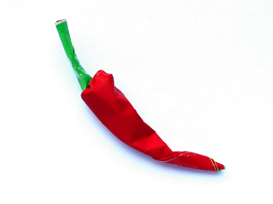 Origami chilipeper