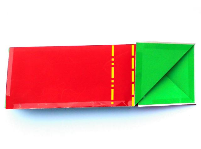 Origami chilipeper maken Origami chilipeper maken