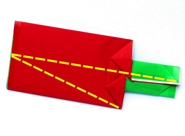 Origami chilipeper maken Origami chilipeper maken