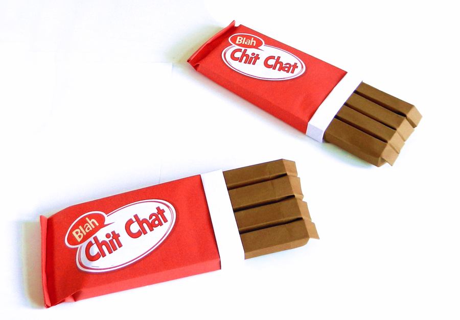 Origami chocoladerepen Origami chocoladerepen