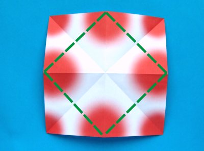 Fold an Origami Christmas Cactus Fold an Origami Christmas Cactus