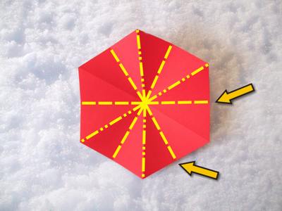 origami kerstster origami kerstster