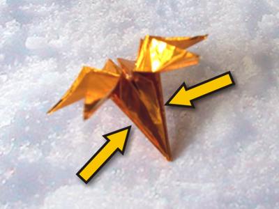 origami christmas star