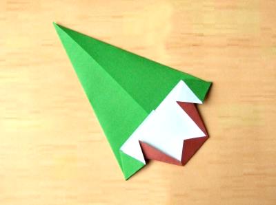 een kerstboom vouwen een kerstboom vouwen