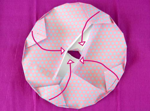 Make an Origami Circle Skirt