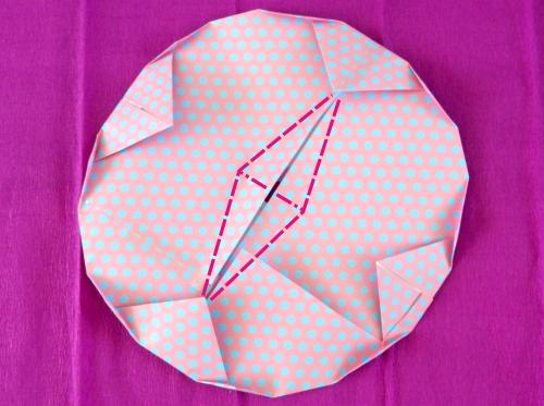 Make an Origami Circle Skirt