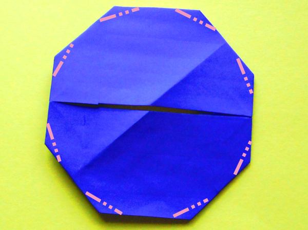 Make an Origami circle skirt