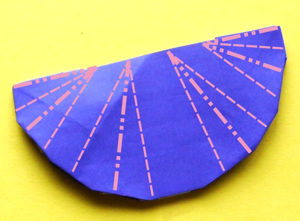 Make an Origami circle skirt