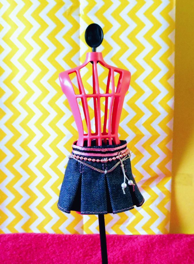 Denim skirt for dolls Denim skirt for dolls