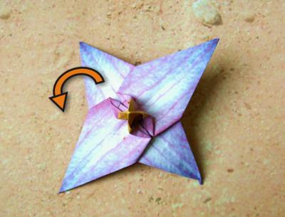 origami clematis