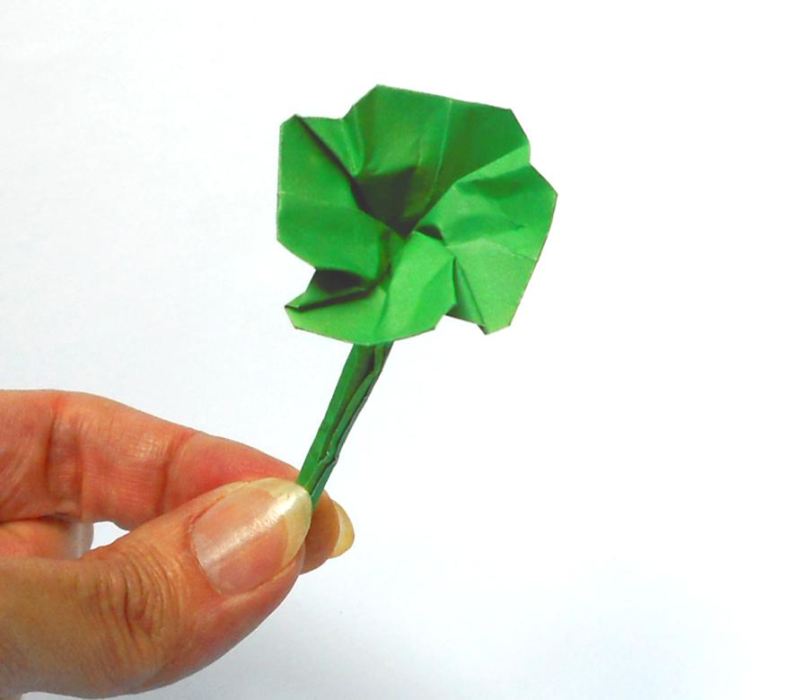 Origami Klavertje Vier Origami Klavertje Vier