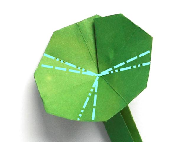 Fold Origami Clovers