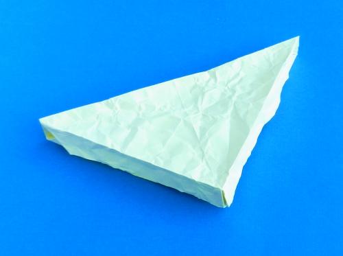 Make a paper Origami club sandwich