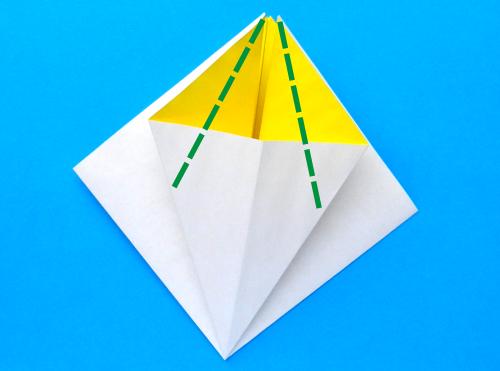 Origami Cockatoo diagrams