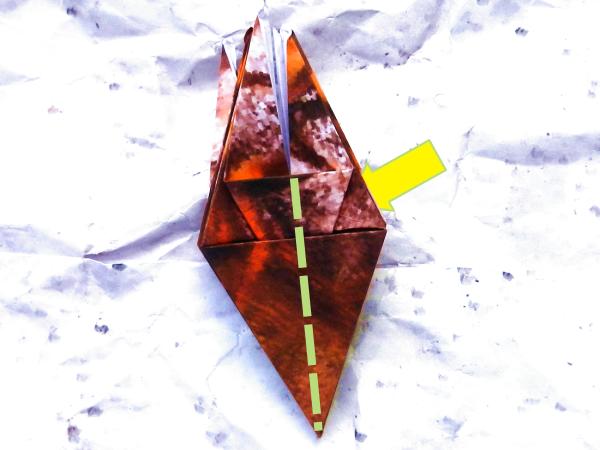 Origami kakkerlak maken Origami kakkerlak maken