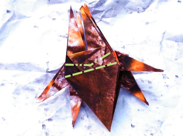 Fold an Origami Cockroach